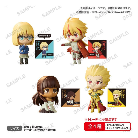 Fate/strange Fake The Box Minifiguren Rich Blind Box Display (6) - Preorder - ETA: 25.01.2027