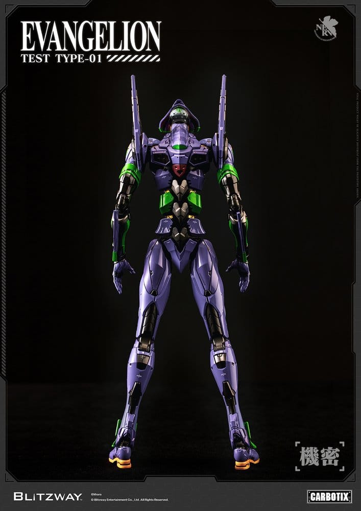 Evangelion Carbotix Actionfigur Evangelion Unit-01 Test Type (DX Ver.) 33 cm - Preorder - ETA: 25.05.2027