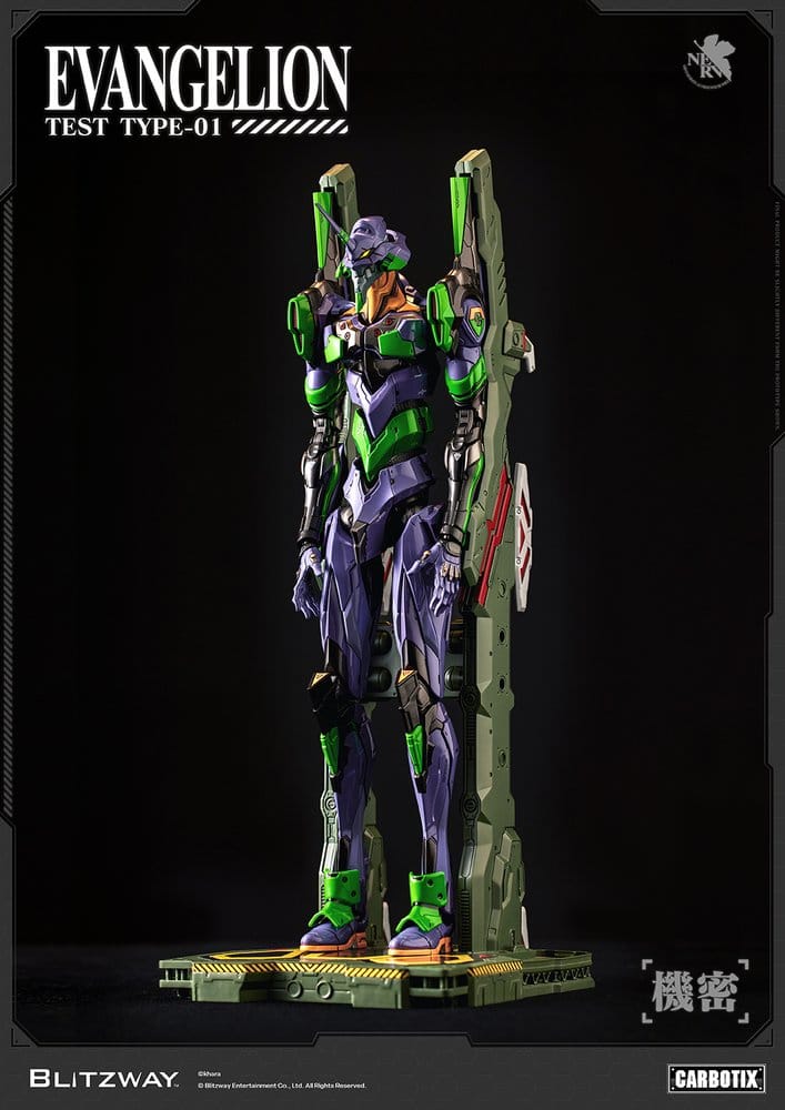 Evangelion Carbotix Actionfigur Evangelion Unit-01 Test Type (DX Ver.) 33 cm - Preorder - ETA: 25.05.2027