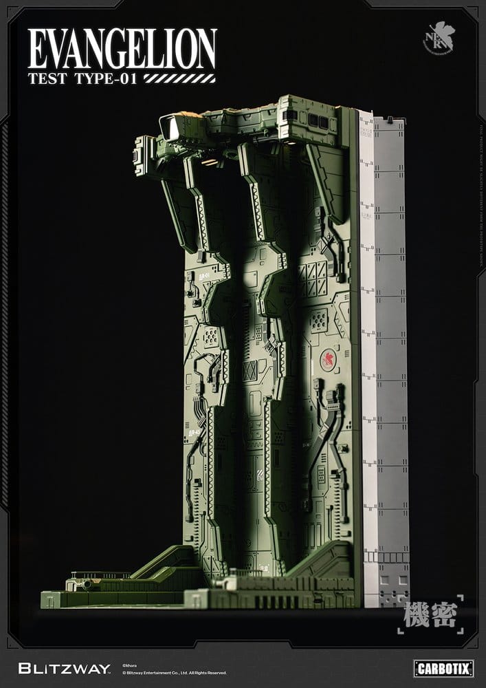 Evangelion Carbotix Actionfigur Evangelion Unit-01 Test Type (DX Ver.) 33 cm - Preorder - ETA: 25.05.2027
