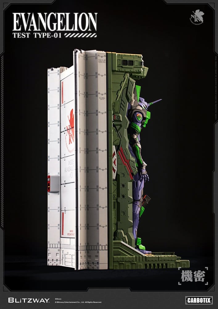 Evangelion Carbotix Actionfigur Evangelion Unit-01 Test Type (DX Ver.) 33 cm - Preorder - ETA: 25.05.2027