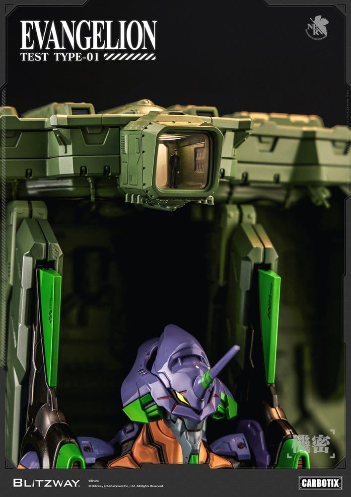 Evangelion Carbotix Actionfigur Evangelion Unit-01 Test Type (DX Ver.) 33 cm - Preorder - ETA: 25.05.2027