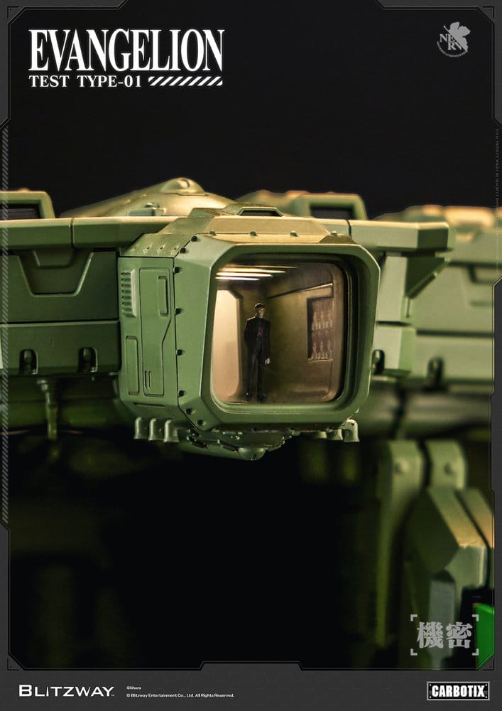 Evangelion Carbotix Actionfigur Evangelion Unit-01 Test Type (DX Ver.) 33 cm - Preorder - ETA: 25.05.2027