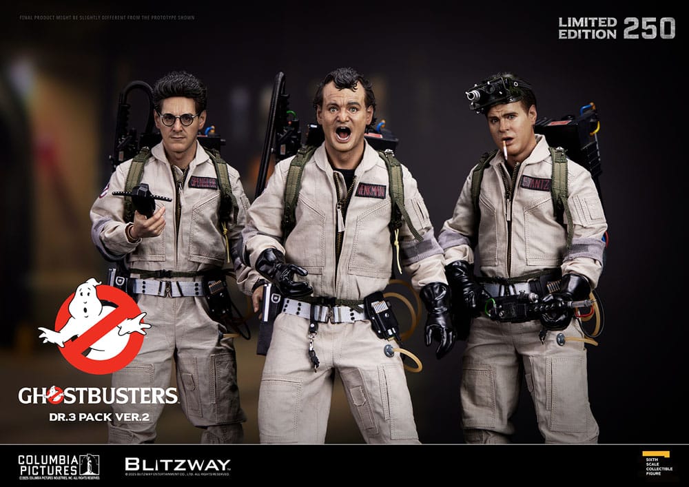 Ghostbusters Premium UMS Actionfiguren 3er-Pack 1/6 Venkman, Stantz, Spengler Ver. 2 31 cm - Versand: 7 Tage nach Bestellung