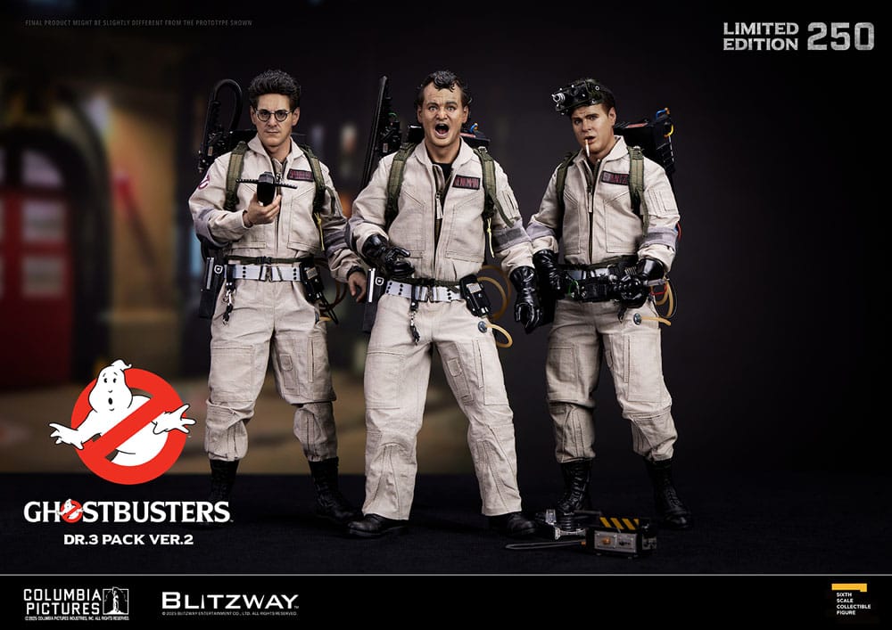 Ghostbusters Premium UMS Actionfiguren 3er-Pack 1/6 Venkman, Stantz, Spengler Ver. 2 31 cm - Versand: 7 Tage nach Bestellung