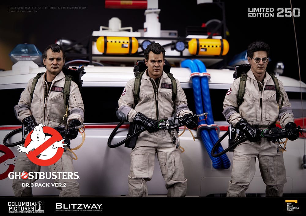 Ghostbusters Premium UMS Actionfiguren 3er-Pack 1/6 Venkman, Stantz, Spengler Ver. 2 31 cm - Versand: 7 Tage nach Bestellung