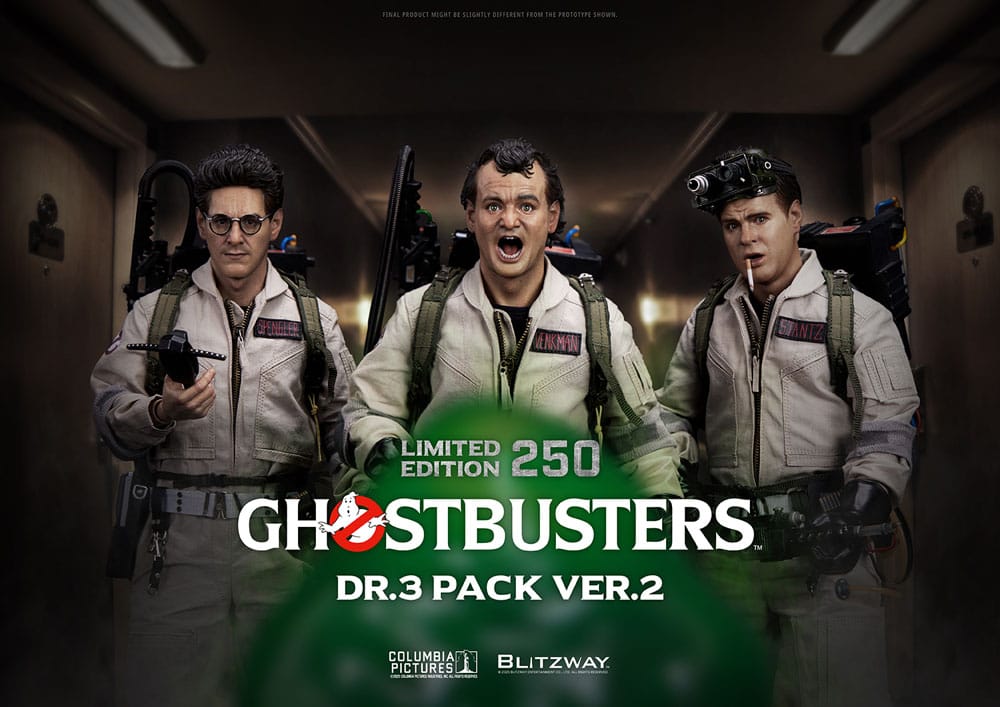 Ghostbusters Premium UMS Actionfiguren 3er-Pack 1/6 Venkman, Stantz, Spengler Ver. 2 31 cm - Versand: 7 Tage nach Bestellung