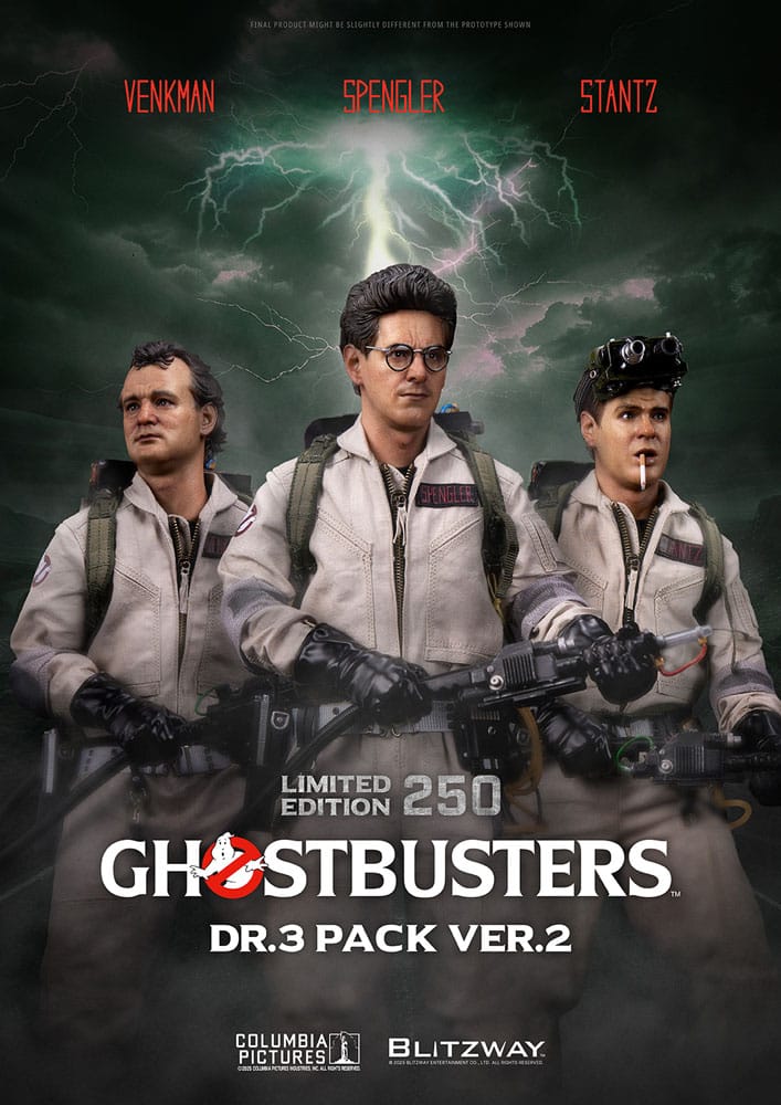 Ghostbusters Premium UMS Actionfiguren 3er-Pack 1/6 Venkman, Stantz, Spengler Ver. 2 31 cm - Versand: 7 Tage nach Bestellung