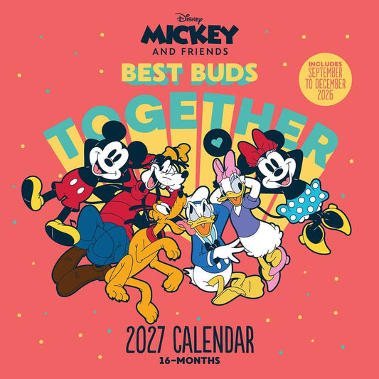 Mickey & Friends Kalender 2027 30 x 30 cm - Preorder - ETA: 09.11.2026