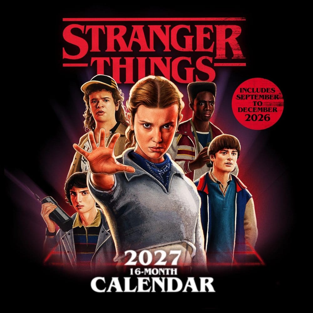 Stranger Things Kalender 2027 30 x 30 cm - Preorder - ETA: 25.09.2026