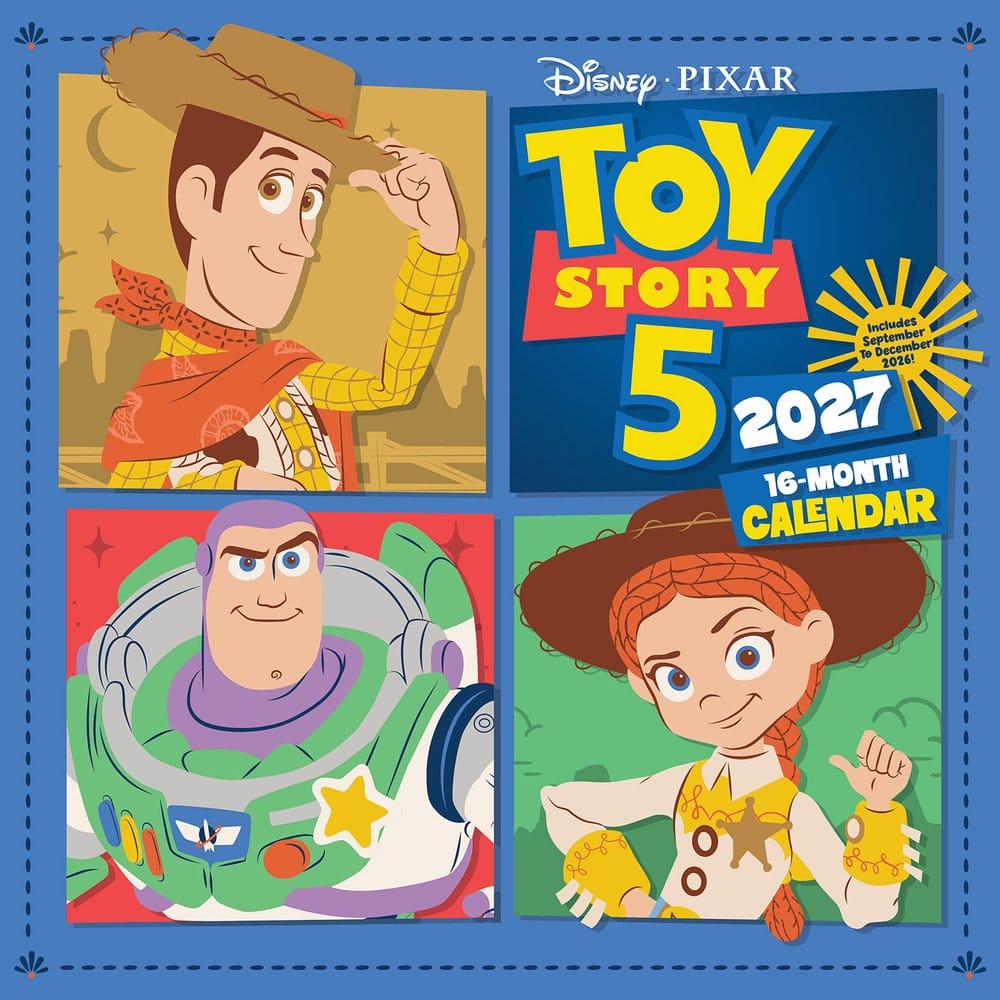 Toy Story Kalender 2027 30 x 30 cm - Preorder - ETA: 25.09.2026