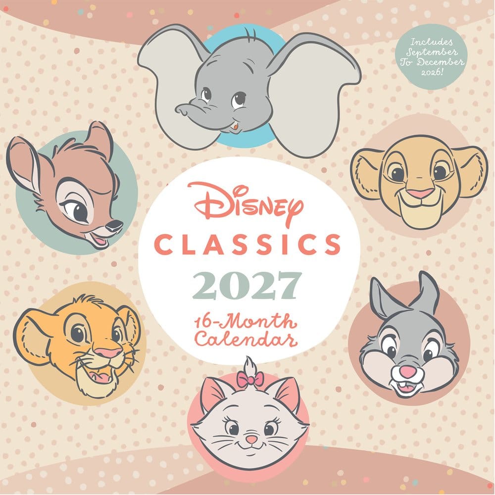 Disney Classics Kalender Treasured Memories 2027 30 x 30 cm - Preorder - ETA: 25.09.2026