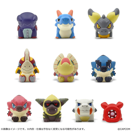 Monster Hunter Figure Builder Sammelfiguren 3 - 5 cm Finger Puppet Monster Hunter Vol. 2 (10) - Preorder - ETA: 25.05.2026