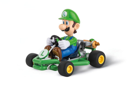 Super Mario Kart RC Ferngesteuertes Auto 1/18 2,4GHz Pipe Kart Luigi - Preorder - ETA: 24.10.2025
