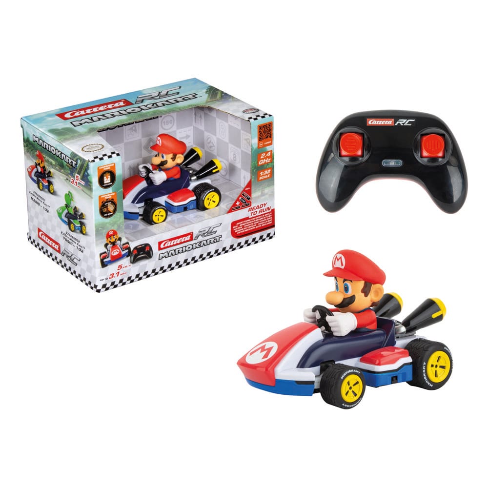 Super Mario Kart RC Ferngesteuertes Race Kart 1/32 2,4GHz Mario - Preorder - ETA: 09.12.2025