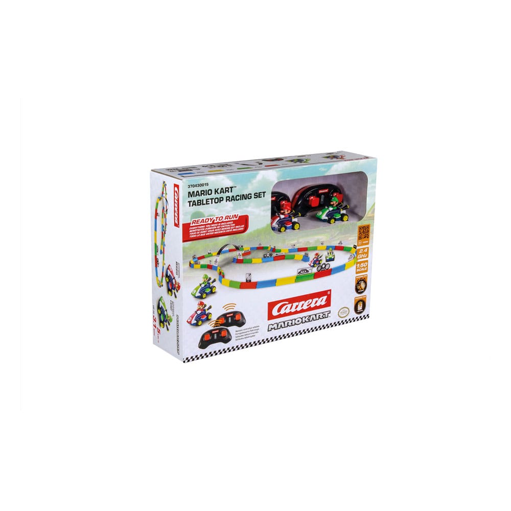 Super Mario Kart RC Ferngesteuertes Auto 1/43 2,4GHz Tabletop Racing Set Mario - Versand: 5-7 Tage nach Bestellung