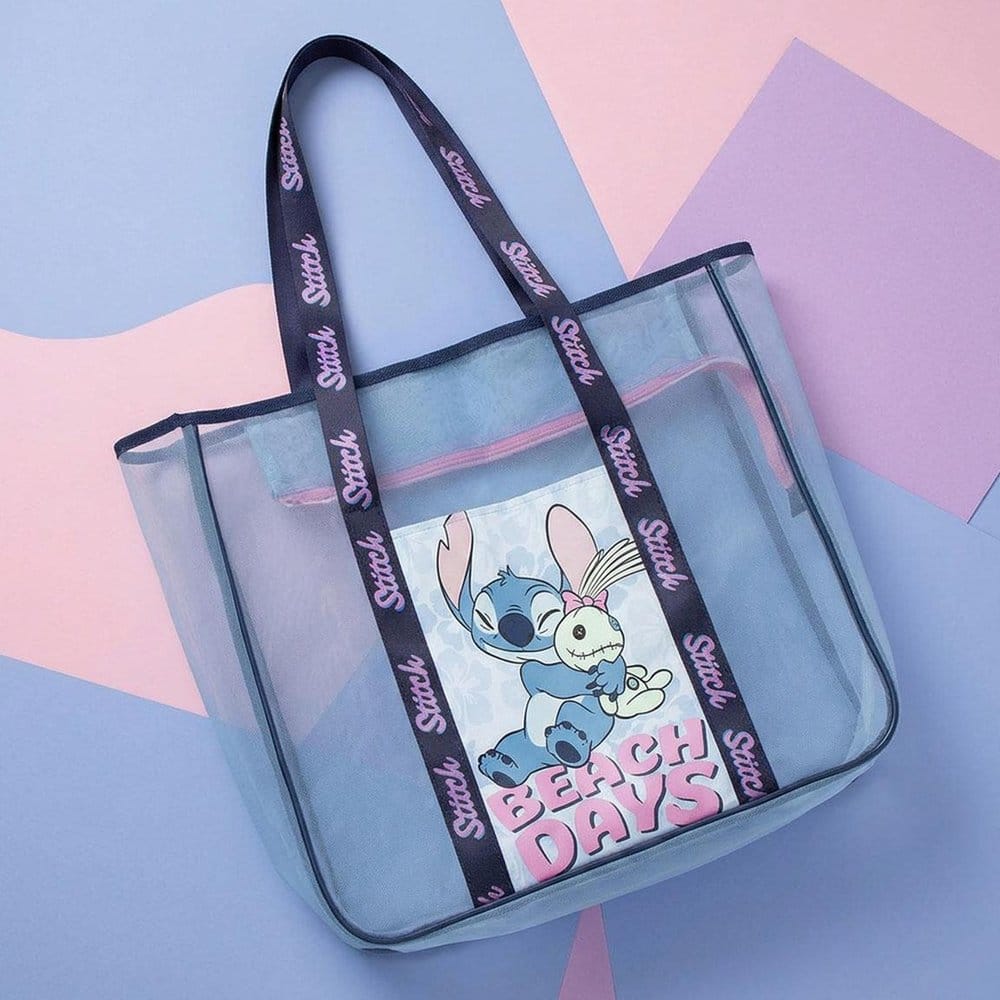 Lilo & Stitch Premium Strandtasche Stitch 41 x 45 x 2 cm - Preorder - ETA: 28.09.2026