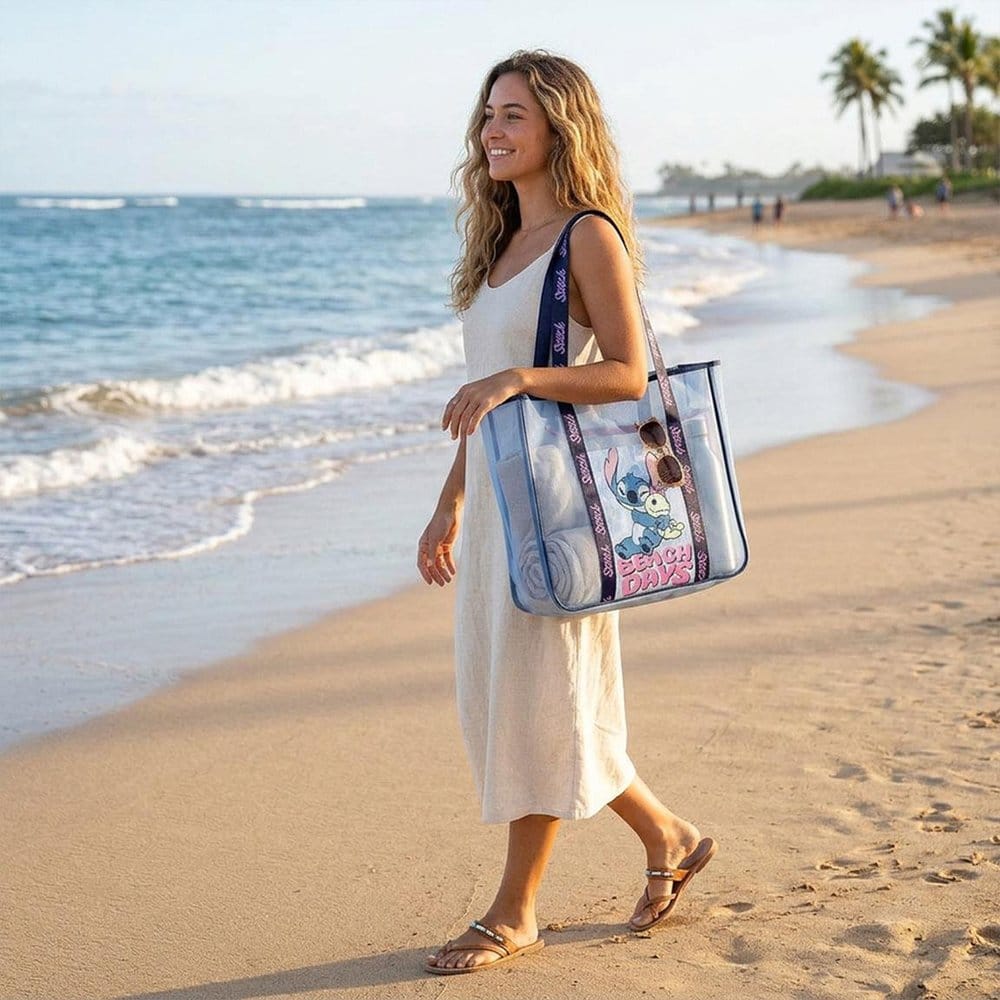 Lilo & Stitch Premium Strandtasche Stitch 41 x 45 x 2 cm - Preorder - ETA: 28.09.2026