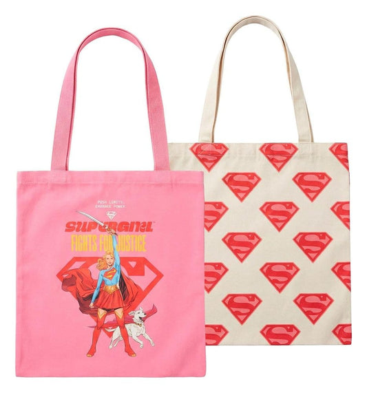 DC Comics Tragetaschen 2er-Pack Superman Supergirl - Preorder - ETA: 25.11.2026