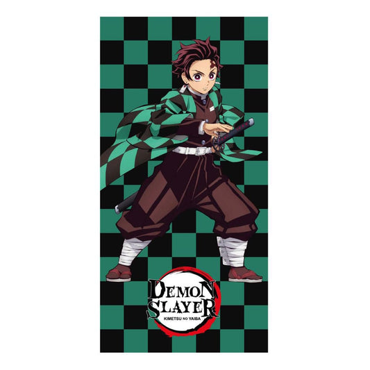 Demon Slayer: Kimetsu no Yaiba Handtuch Tanjiro 70 x 140 cm - Versand: 5-7 Tage nach Bestellung