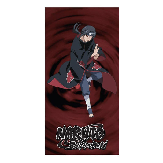 Naruto Shippuden Handtuch Itachi Uchiha 70 x 140 cm - Versand: 5-7 Tage nach Bestellung