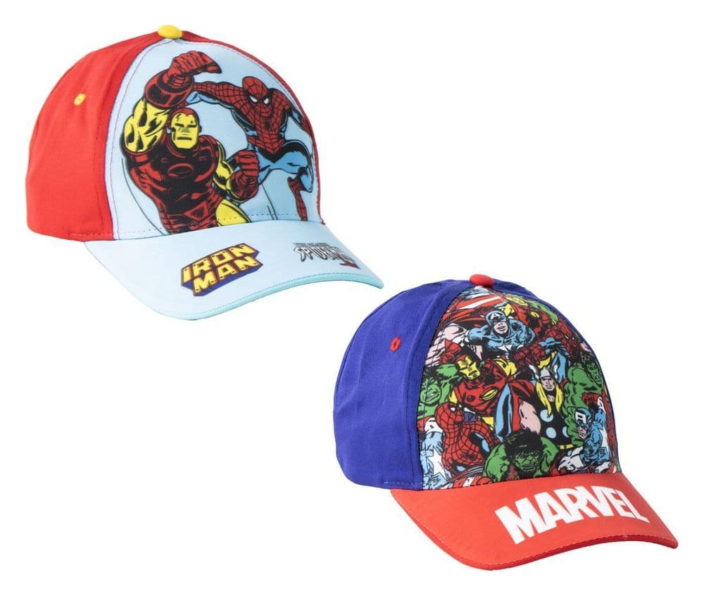 Marvel Baseball Cap Avangers Spider-Man Sortiment (12) - Preorder - ETA: 25.11.2026