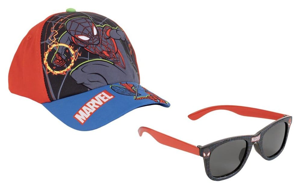 Marvel Cap & Sonnenbrille Set Spider-Man Miles 53 cm - Preorder - ETA: 08.01.2027