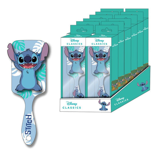 Lilo & Stitch Haarbürste Stitch Happy - Versand: 7 Tage nach Bestellung