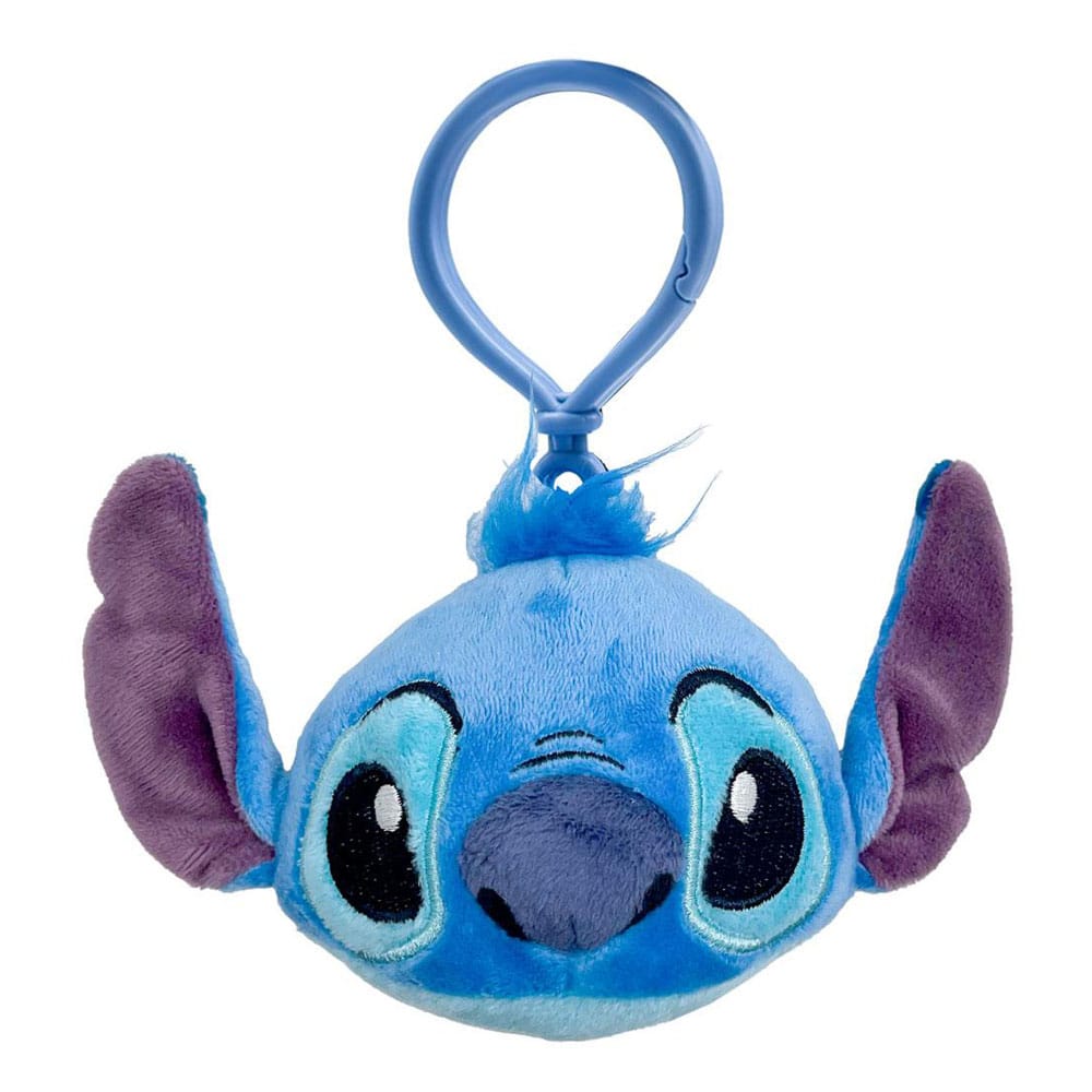 Lilo & Stitch Plüsch-Schlüsselanhänger Stitch´s Face 11 cm     - Versand: 7 Tage nach Bestellung
