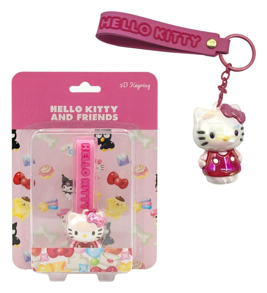 Sanrio 3D Schlüsselanhänger Hello Kitty - Preorder - ETA: 25.11.2026