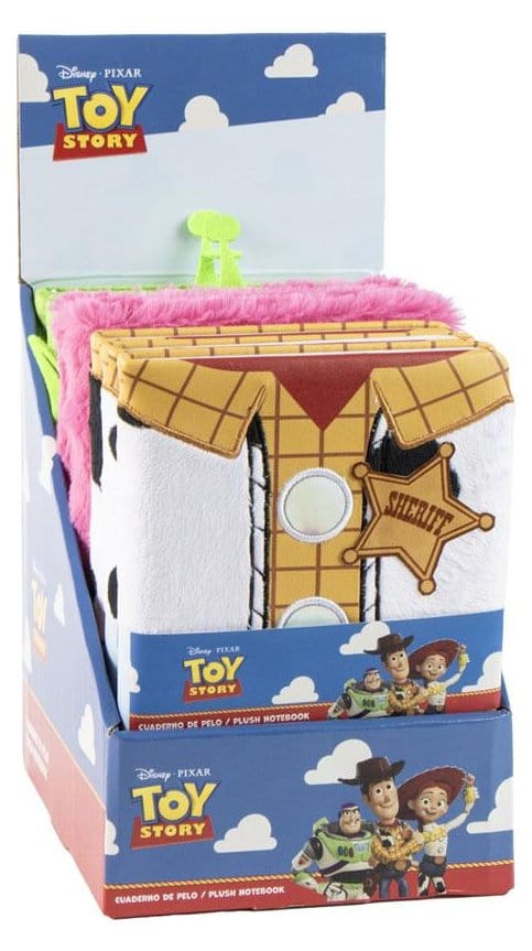 Toy Story Plüsch-Notizbuch Display (8) - Versand: 7 Tage nach Bestellung