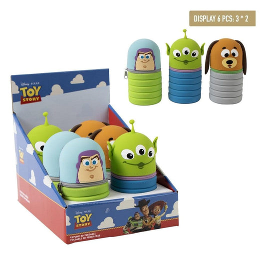 Disney Silikon-Federmäppchen Toy Story Display (6) - Versand: 7 Tage nach Bestellung