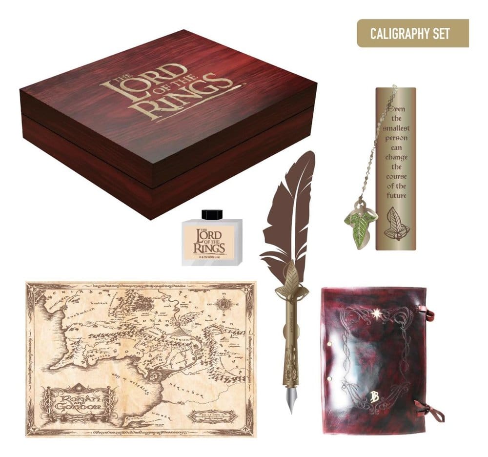 Der Herr der Ringe Kalligraphie Schreibwaren-Set - Preorder - ETA: 25.11.2026
