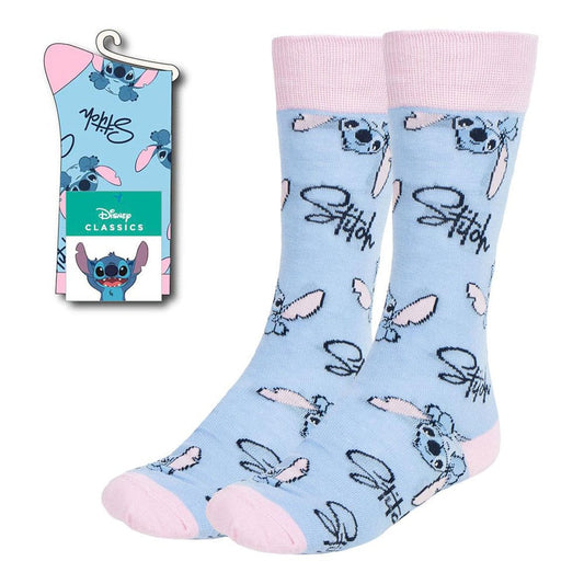 Lilo & Stitch Socken Stitch Letters 36-43  - Versand: 7 Tage nach Bestellung