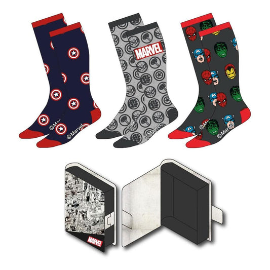 Marvel Socken 3er-Pack 38-45 - Versand: 5-7 Tage nach Bestellung