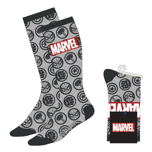 Marvel Socken Avengers Faces Grey 38-45 - Versand: 5-7 Tage nach Bestellung