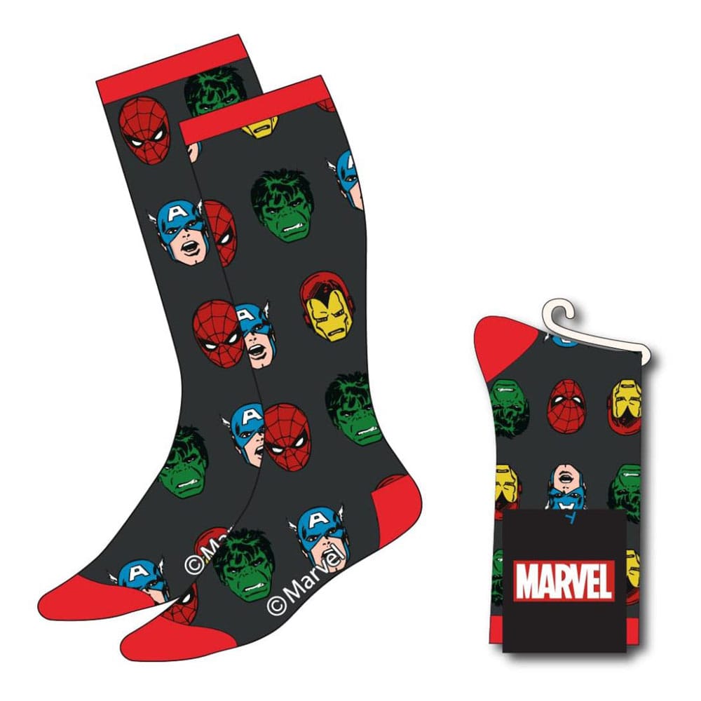 Marvel Socken Avengers Faces 38-45 - Versand: 5-7 Tage nach Bestellung