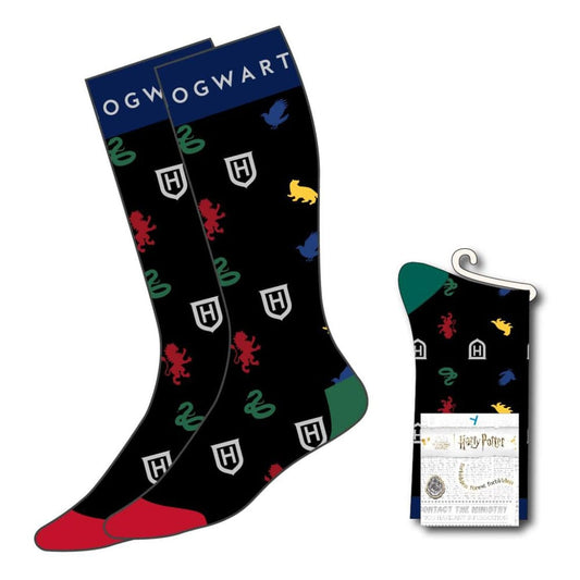 Harry Potter Socken Houses Logos 38-45 - Versand: 5-7 Tage nach Bestellung