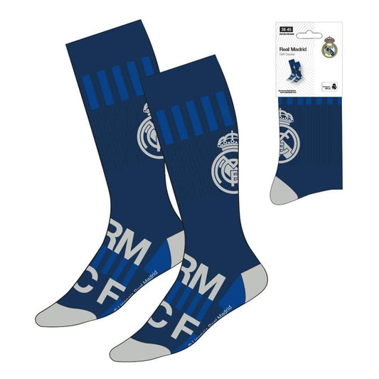 Fußball Socken Real Madrid Blue 38-45    - Versand: 5-7 Tage nach Bestellung