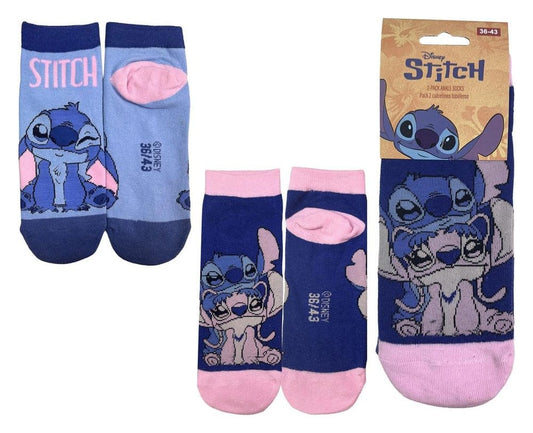 Disney Socken 2er-Pack Stitch Short 36-43 - Versand: 7 Tage nach Bestellung