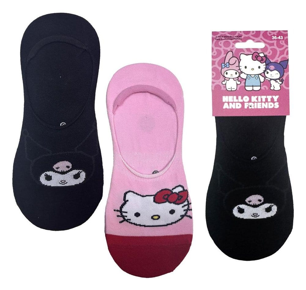 Sanrio Socken 2er-Pack Hello Kitty Pinkies 36-43 - Preorder - ETA: 25.08.2026