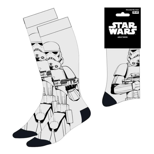 Star Wars Socken Stormtrooper 38-45   - Preorder - ETA: 12.12.2025