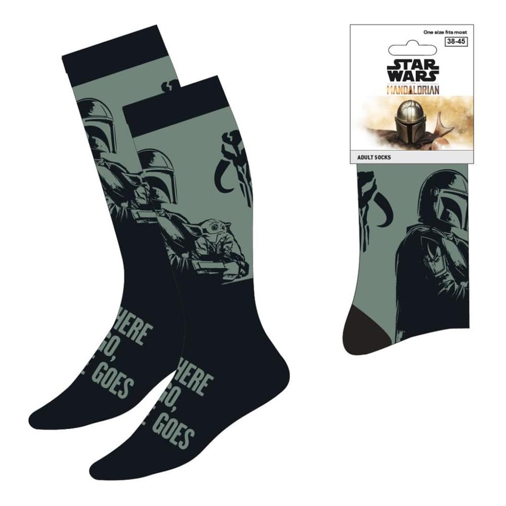 Star Wars: The Mandalorian Socken Mandalorian & Grogu 38-45   - Preorder - ETA: 12.12.2025