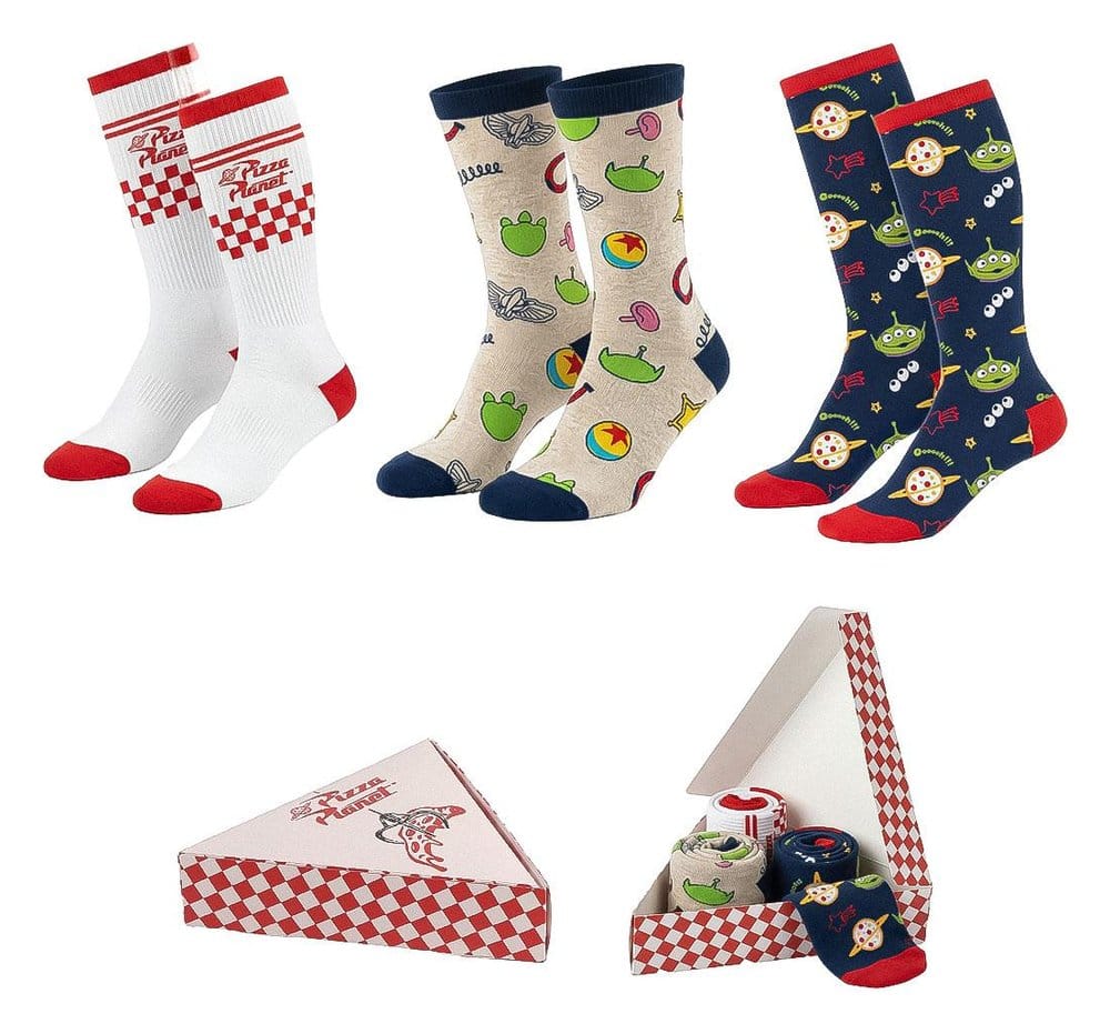 Toy Story Socken 3er-Pack 38-45 - Versand: 7 Tage nach Bestellung