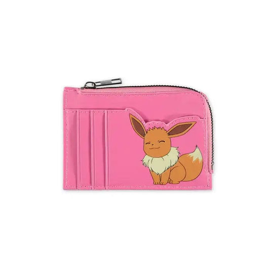Pokémon Geldbörse für Karten Evoli Pink - Versand: 5-7 Tage nach Bestellung