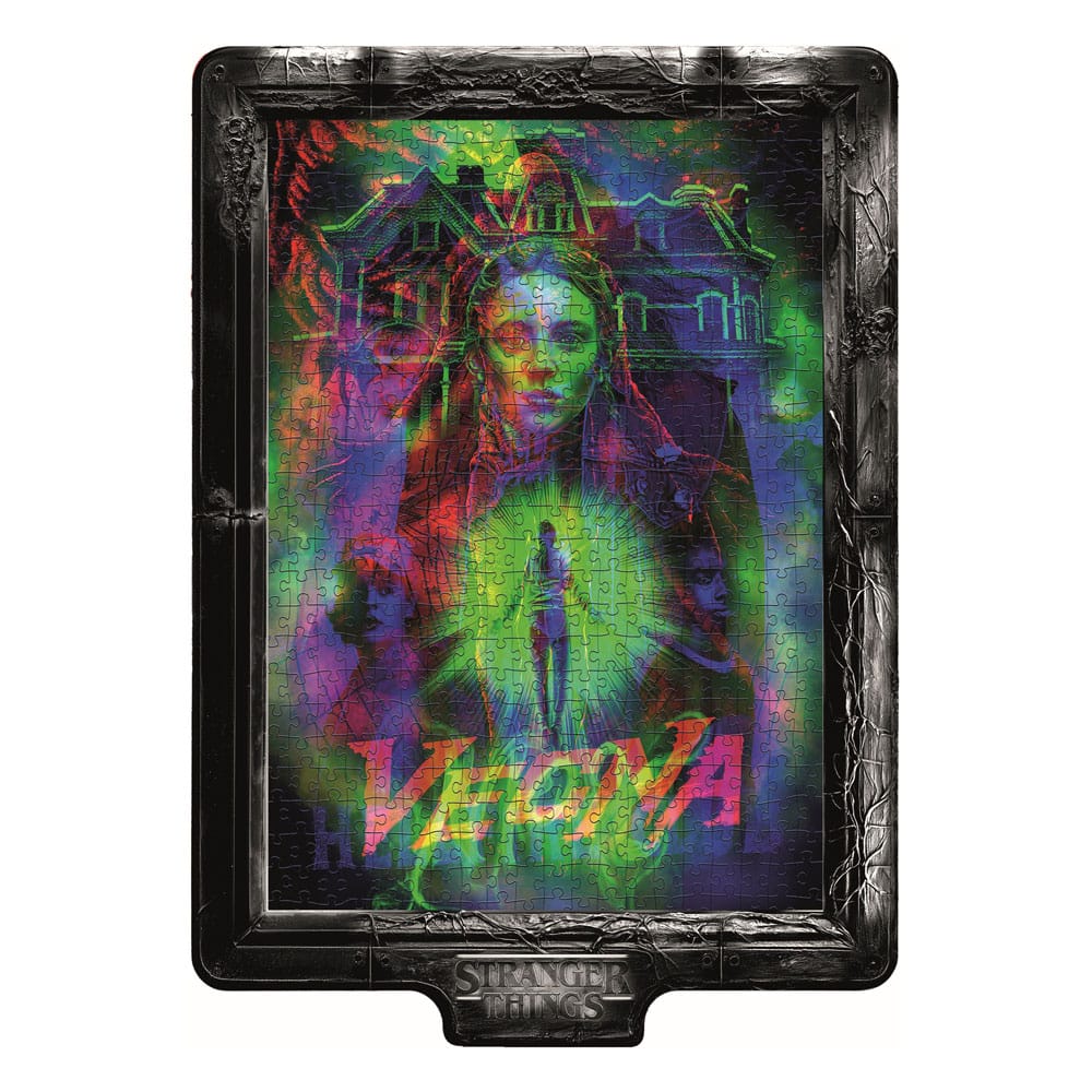 Stranger Things Metamorphic Art Collection Puzzle mit Leucht-Effekt Vecna (520 Teile) - Preorder - ETA: 03.02.2026