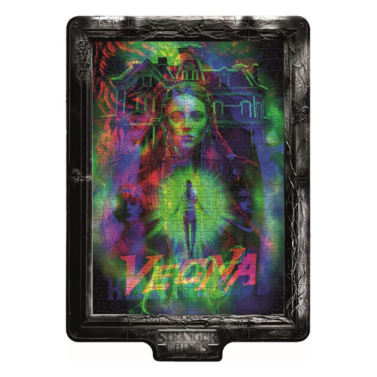 Stranger Things Metamorphic Art Collection Puzzle mit Leucht-Effekt Vecna (520 Teile) - Preorder - ETA: 03.02.2026