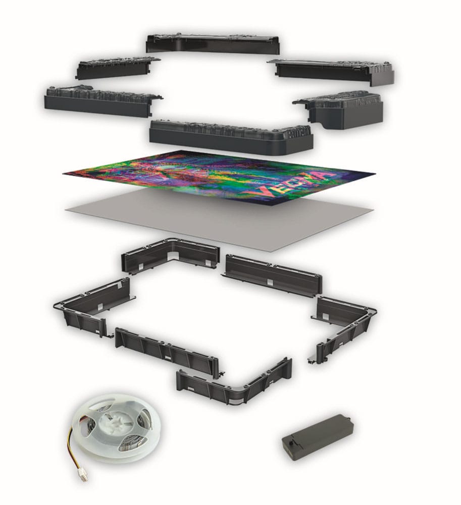 Stranger Things Metamorphic Art Collection Puzzle mit Leucht-Effekt Vecna (520 Teile) - Preorder - ETA: 03.02.2026