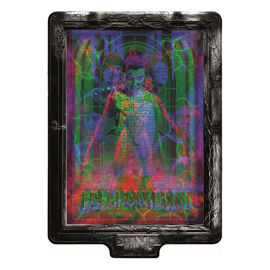 Stranger Things Metamorphic Art Collection Puzzle mit Leucht-Effekt Demogorgon (520 Teile) - Preorder - ETA: 03.02.2026