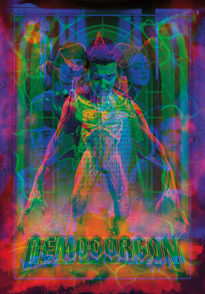 Stranger Things Metamorphic Art Collection Puzzle mit Leucht-Effekt Demogorgon (520 Teile) - Preorder - ETA: 03.02.2026